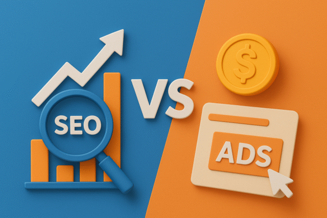 differences between SEO and paid ads