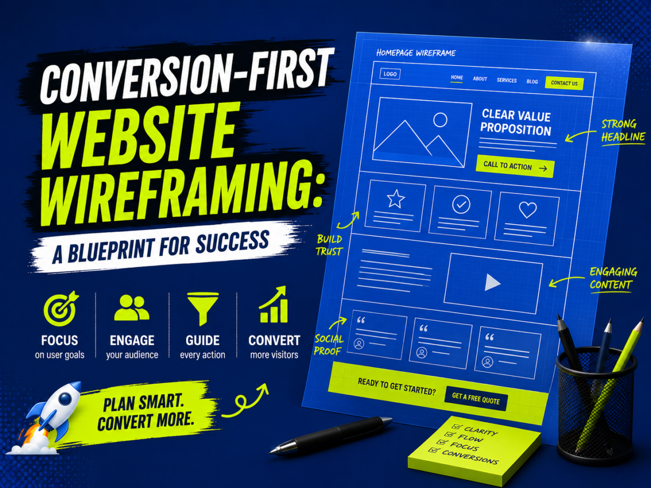 conversion first website