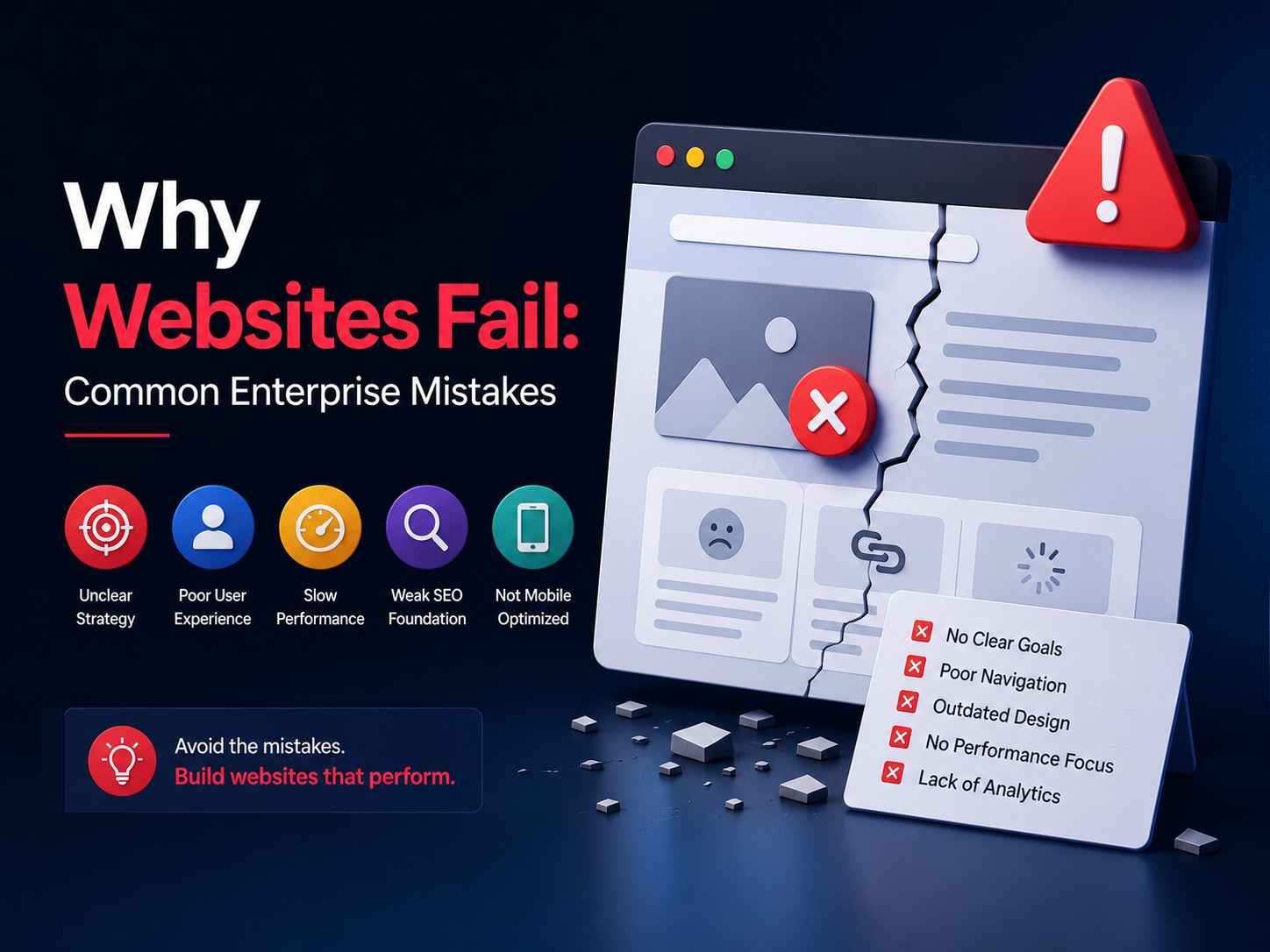 websites fail