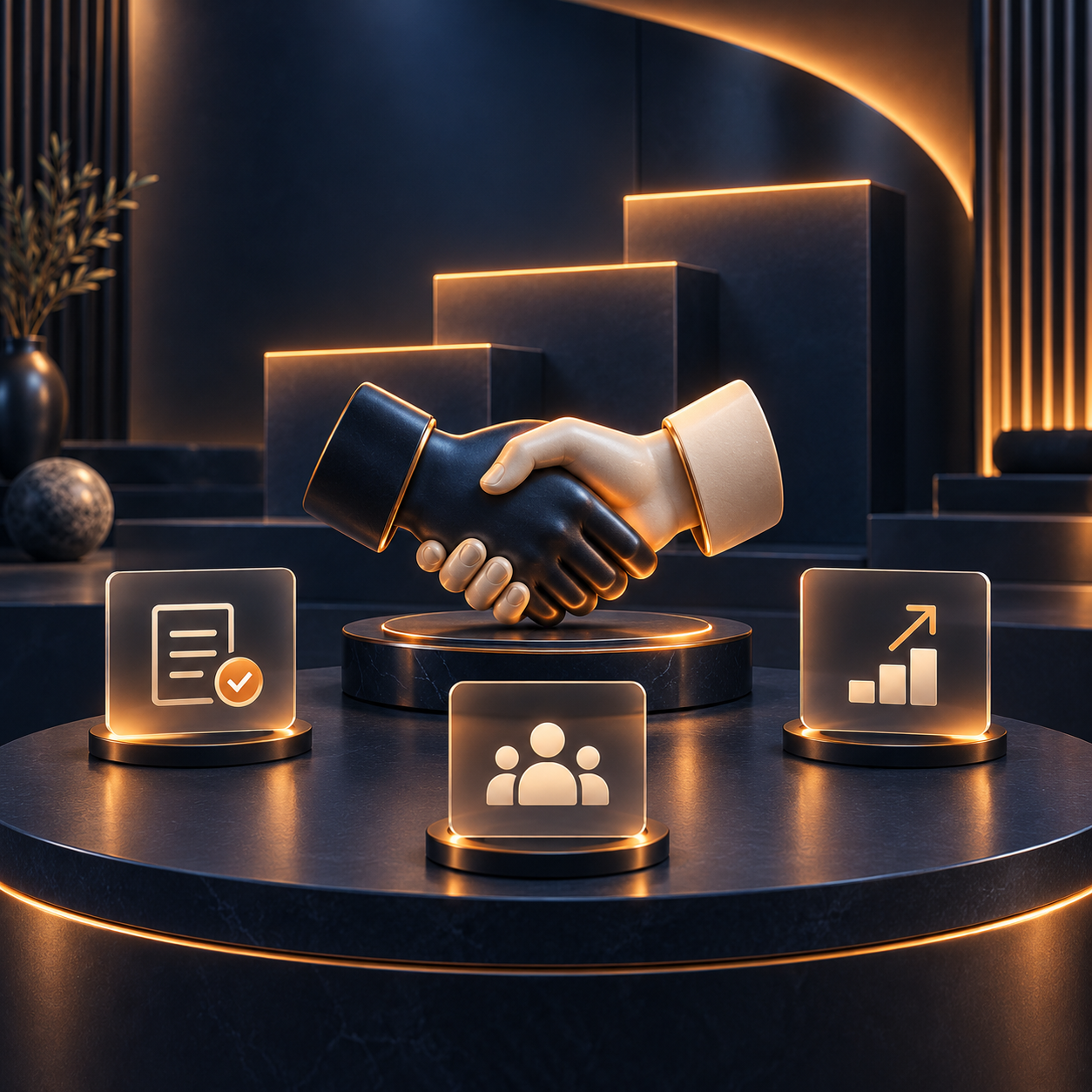 Business partnership and growth