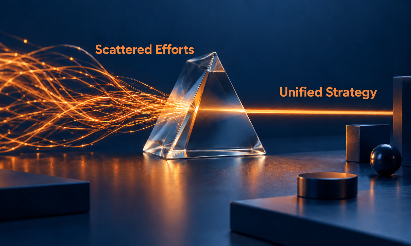 Digital growth strategy dashboard